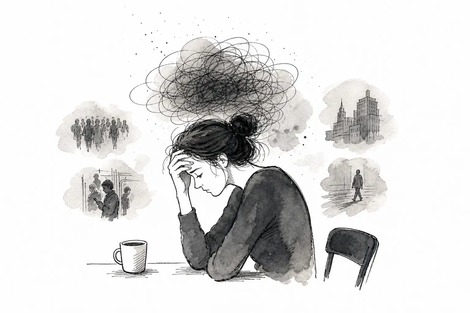 Sintomas de ansiedade: 14 sinais físicos e emocionais