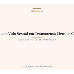 Estigma e Vida Sexual em Transtornos Mentais Graves